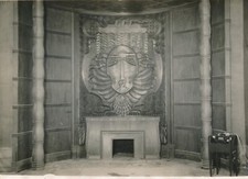 Art déco Subes Gruber marine