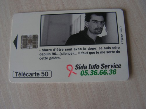 Télécarte sida info - télécarte,