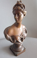ANTIQUE PETIT BUSTE  BRONZE