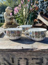 3 Tasses Sarreguemines Déco