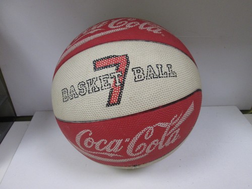 Ancien ballon basket ball coca - ballon,