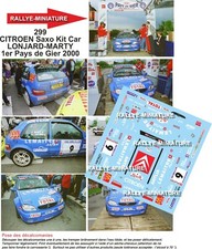 DECALS 1/43 REF 0299 CITROEN