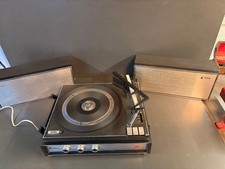 Rare Platine vinyl tourne disque Radiola vintage 1970 idem Philips GF 447