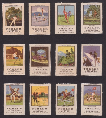 Poster stamps summer - poster,