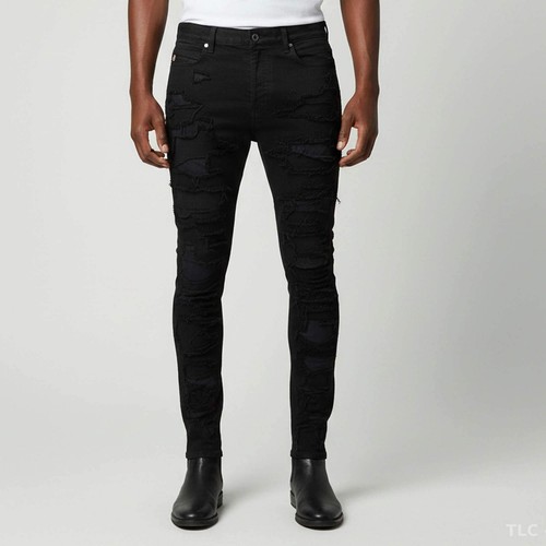 Jean skinny noir - , denim