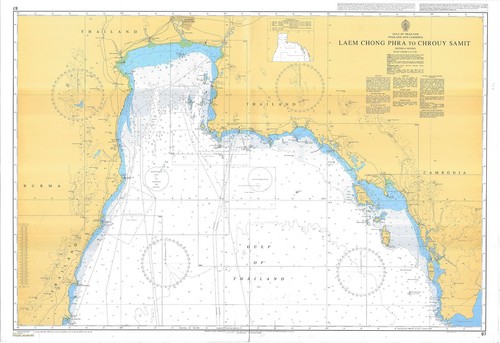Carte marine ancienne - marine,