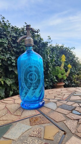 Ancien siphon bouteille eau - ancien,