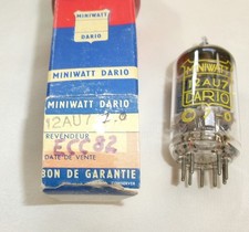⚜ LAMPE DARIO ECC82 12AU7 MADE IN Suresnes FRANCE TUBE fully TESTED NOS NIB =°=