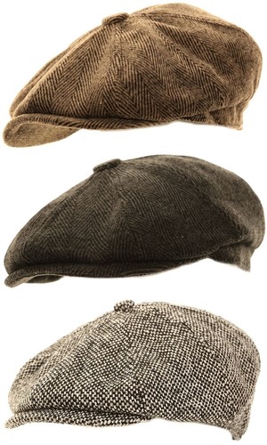 Casquette plate hommes