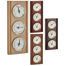 TFA 20.1002 Bois Massif Station Météo Baromètre Thermomètre Hygromètre Analogue