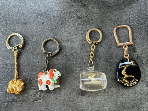 Lot porte clés cognac - de, 4