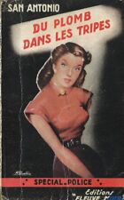 RARE EO SPECIAL POLICE N°35 FRÉDÉRIC DARD SAN ANTONIO : DU PLOMB DANS LES TRIPES