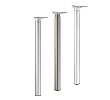 Pied de Table 710 meuble Argent Anschraub Jambe Réglable en Hauteur
