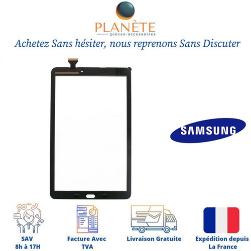 Vitre tactile noir pour - tactile,