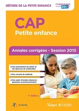 CAP Petite enfance matières