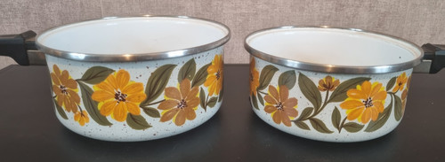 Set casseroles vintage - de,