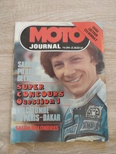 MOTO JOURNAL  394 HONDA CB 125 T MORINI 500 BPS 125 BULTACO Paris DAKAR 1979