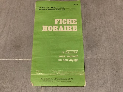 Fiche horaire sncf septembre - horaire,