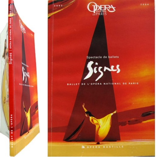 Programme ballet signes - signes, 2004