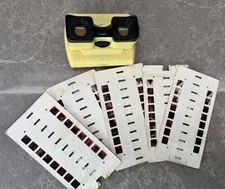 Stéréoscope Leningrad vintage URSS : visionneuse 3D URSS avec 5 diapositives