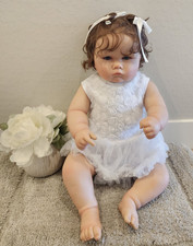 Reborn Baby Girl Doll Curly