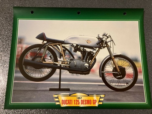 Carte fiche moto ducati 125 - fiche,