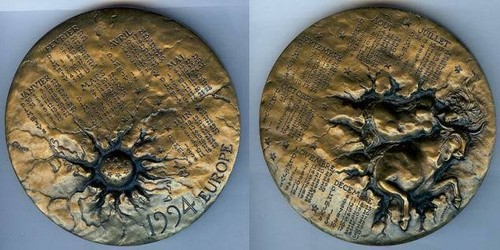 Médaille table - médaille,