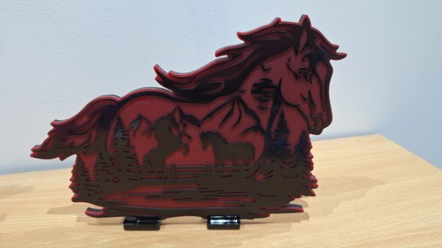 Décoration cheval poser en - cheval, a
