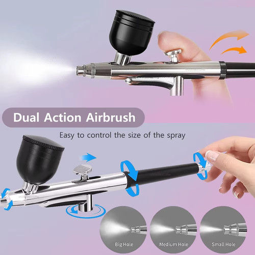 Airbrush nail kit - airbrush,