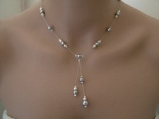 Collier Original perles Blanc