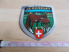 Ecusson adhésif LE ROSELET - SUISSE