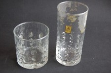 VERRES BULLES  BP  vintage