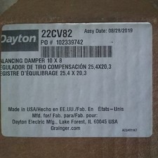 Dayton 22Cv82 Rectangular