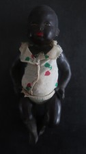Ancienne poupée Vintage mignonnette Petitcollin Celluloïd Noir 20 