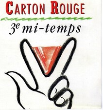 CARTON ROUGE 3E MI-TEMPS /
