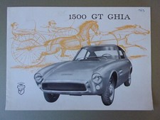 GHIA 1500 GT COUPE orig 1963