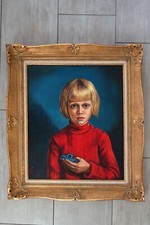 huile sur toile par Charles Floutard peintre Marseillais 1972