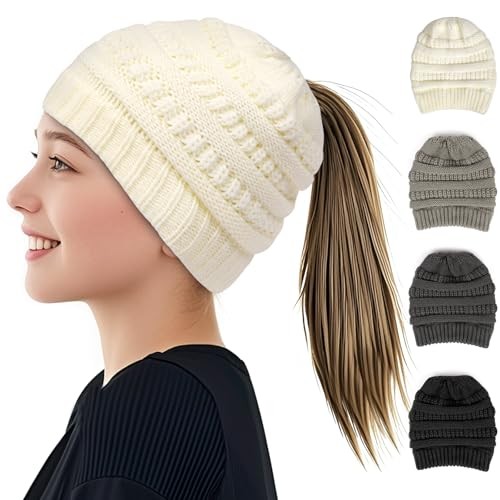 Bonnet femme hiver cheval - hiver,