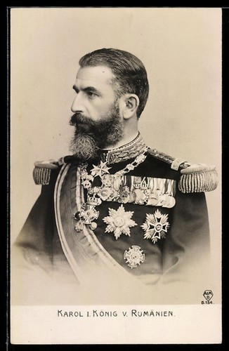 Carte postale charles - carte, roi