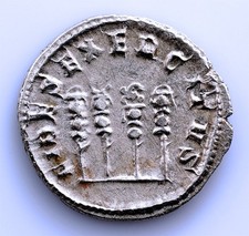 Sc. Roma-Filipo I El Arab " . Antoniano. Rome 249 D.c. EBC XF Silver 3,8 G