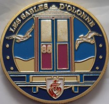 Jeton Monnaie et Patrimoine  - Les Sables D'Olonne- Cabines De Plage Et Sablaise