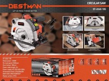 Scie Circulaire Coupe Bois Multi Matériau Électrique Punto Laser 1200W DT6560