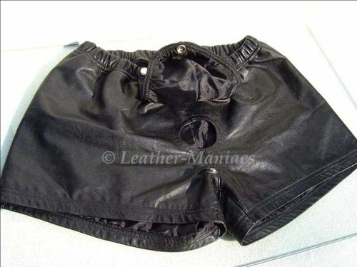Cuir shorts boxer pantalon - boxer,