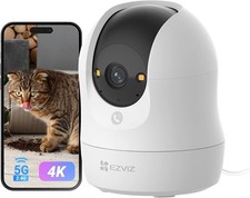 EZVIZ 4K Caméra Surveillance WiFi Intérieure 360 °, Camera Bébé avec WiFi... 
