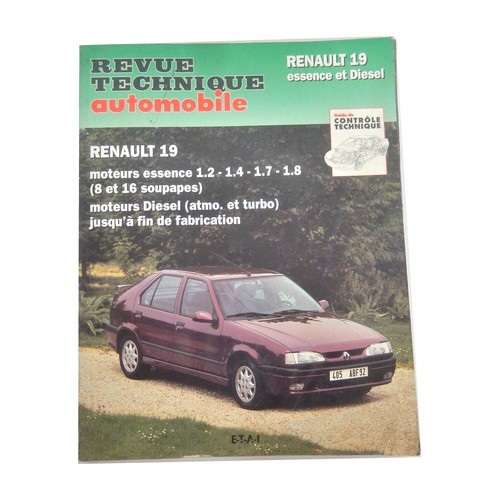 Revue technique automobile - revue,