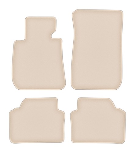 Tapis sol velours beige - tapis,