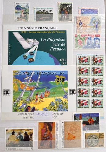 Timbres polynesie francaise - timbres,