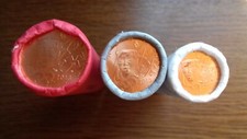 france 2013  3 rouleaux non aveugles 1 2 5 cents