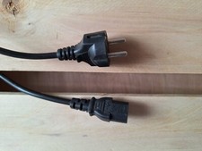 Cable Alimentation PC IEC C13 - 230V - 2 METRES - NOIR - NEUF SOUS BLISTER