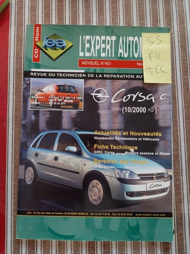 Revue technique opel - corsa, c